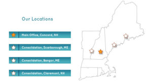 North Coast Services locations map
